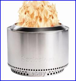 Stove Yukon 2.0 27 In. Round Wood Burning Smokeless Fire Pit with Stand Stove