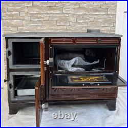 Stove with oven, large size, wood burning stove, cooker stove, kitchen stove bro