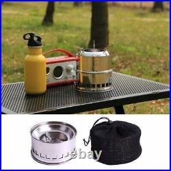 Survival Camping Stove Wood Burning Stove Steel Portable Gas Burner for Camping