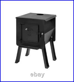 Survivor Back Bear Camp Wood-burning Stove with pipe kit Free US shipping