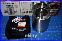 TITAN by Solo Stove Twig Burning Convection Gasifier Larger Camping Cook Stove