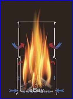 TOAKS Talks solo BP wood burning stove STV-12 12707 P/O