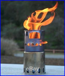 TOAKS Titanium Backpacking Wood Burning Stove (STV-11)