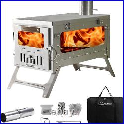 TSG TA1 Portable 100% Titanium Hot Tent Stove, Small/Large Folding Tent Wood Bur TSG TA1 Portable 100% Titanium Hot Tent Stove, Small/Large Folding Tent Wood Bur