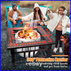 Table Fit for Solo Stove Bonfire Ranger and Other Wood Burning Fire Pit Table Fit for Solo Stove Bonfire Ranger and Other Wood Burning Fire Pit