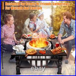 Table Fit for Solo Stove Bonfire Ranger and Other Wood Burning Fire Pit Table Fit for Solo Stove Bonfire Ranger and Other Wood Burning Fire Pit