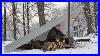 Tarp_Shelter_With_Wood_Stove_Overnight_At_8_C_Solo_Winter_Camping_01_mg