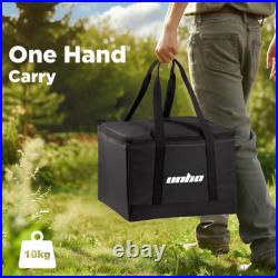 Tent Stove Portable Camping Wood Stoves Stainless Steel with Chimney Pipes & Bag