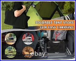 Tent Stove Portable Outdoor Wood Burning Stove with Chimney Pipe for Winter Tent Stove Portable Outdoor Wood Burning Stove with Chimney Pipe for Winter