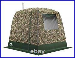 Tent sauna of 3 ply material with a large window by Morzh(Wulrus)(No Stove)