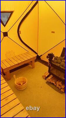 Tent type sauna body wood stove set Sauna Room JP F/S