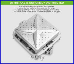 Titanium Wood Burning Stove Camping Stove Backpacking Stove Portable Foldable Titanium Wood Burning Stove Camping Stove Backpacking Stove Portable Foldable
