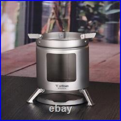 Titanium Wood Burning Stove for Reliable and Efficient Outdoor Cooking