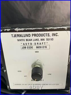 Tjernlund AD-1 Auto Draft Fan for Wood Burning Stove Pipe Wood Stove Pipe Fan