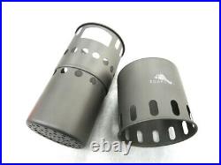 Toaks STV-11 Titanium Wood Burning Stove Lightweight Compact Fire Stand