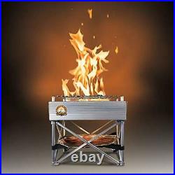 Trailblazer Portable Wood-Burning Camp Stove/Fire Pit 3 lbs Total Weight 1