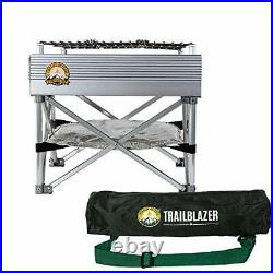 Trailblazer Portable Wood-Burning Camp Stove/Fire Pit 3 lbs Total Weight 1