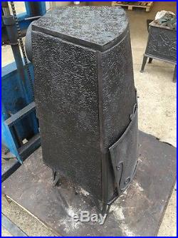Trolla Free standing Wood buring Norwegian Cast Iron Stove Black Rear Flue Exit Trolla Free standing Wood buring Norwegian Cast Iron Stove Black Rear Flue Exit