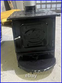 US Stove Company US1269E Log Wood Stove Black