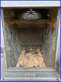 Ulefos 868 Classic Cast Iron Wood Burning Stove Black Finish Top Flue Exit
