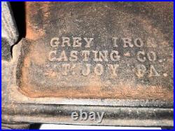 VINTAGE Spark Salesman Sample Cast Iron Pot Belly Wood Cook Stove-13