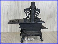 VTG Mini Crescent CAST IRON Stove Wood burning Oven Salesman Replica Sample MJ1