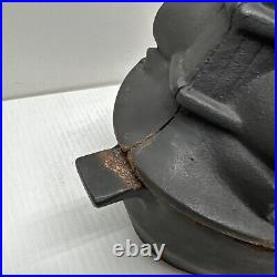 Vintage Cast Iron Steam Train Humidifier For Wood Stove