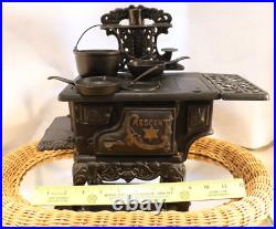 Vintage Example Cast Iron Crescent Wood Burning Stove Complete Not For Burning Vintage Example Cast Iron Crescent Wood Burning Stove Complete Not For Burning