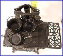 Vintage Example Cast Iron Crescent Wood Burning Stove Complete Not For Burning Vintage Example Cast Iron Crescent Wood Burning Stove Complete Not For Burning