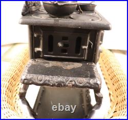 Vintage Example Cast Iron Crescent Wood Burning Stove Complete Not For Burning Vintage Example Cast Iron Crescent Wood Burning Stove Complete Not For Burning