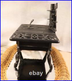 Vintage Example Cast Iron Crescent Wood Burning Stove Complete Not For Burning Vintage Example Cast Iron Crescent Wood Burning Stove Complete Not For Burning