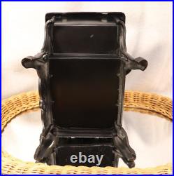 Vintage Example Cast Iron Crescent Wood Burning Stove Complete Not For Burning Vintage Example Cast Iron Crescent Wood Burning Stove Complete Not For Burning