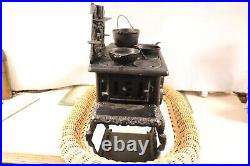 Vintage Example Cast Iron Crescent Wood Burning Stove Complete Not For Burning Vintage Example Cast Iron Crescent Wood Burning Stove Complete Not For Burning