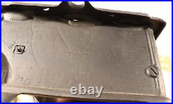Vintage Example Cast Iron Crescent Wood Burning Stove Complete Not For Burning