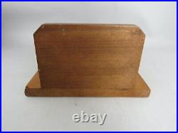 Vintage Folk Art Wooden Wood Burning Kitchen Stove Sculpture
