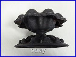 Vintage Ornate Round Cast Iron Black Steamer Pot Wood Stove Humidifier Vintage Ornate Round Cast Iron Black Steamer Pot Wood Stove Humidifier