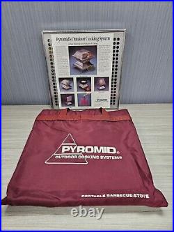 Vintage PYROMID 12 Portable Camping Grill Brand new sealed & carry bag