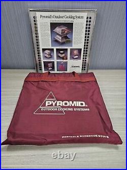 Vintage PYROMID 12 Portable Camping Grill Brand new sealed & carry bag