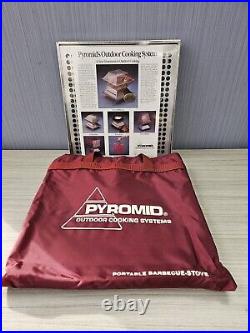 Vintage PYROMID 12 Portable Camping Grill Brand new sealed & carry bag