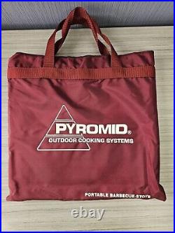 Vintage PYROMID 12 Portable Camping Grill Brand new sealed & carry bag