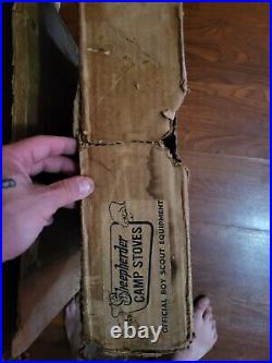 Vintage Sheepherder Rainier Model #1932 Camp Stove Boy Scout Complete Used Vintage Sheepherder Rainier Model #1932 Camp Stove Boy Scout Complete Used