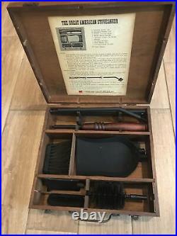 Vintage The Great American Stovesaver Wood Burning Stove Cleaning Kit