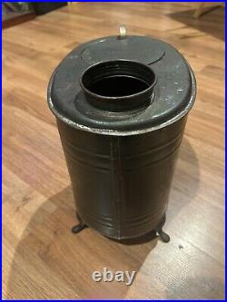 Vintage Tin Wood burning Stove. Salesman Sample
