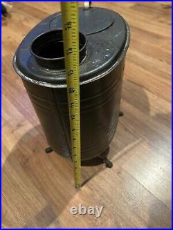Vintage Tin Wood burning Stove. Salesman Sample