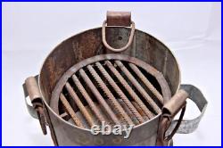 Vntg Style Cooking Heating Forged Iron Sigdi Sigri Stove Wood Burning Fire Pit Vntg Style Cooking Heating Forged Iron Sigdi Sigri Stove Wood Burning Fire Pit
