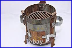Vntg Style Cooking Heating Forged Iron Sigdi Sigri Stove Wood Burning Fire Pit Vntg Style Cooking Heating Forged Iron Sigdi Sigri Stove Wood Burning Fire Pit