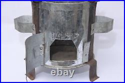 Vntg Style Cooking heating forged Iron Sigdi Sigri stove Wood Burning Fire Pit