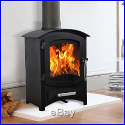Wellingore 6.22KW Log Burner MultiFuel Wood Burning Stove WoodBurner Fireplace