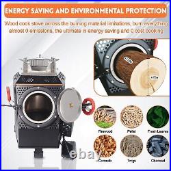 Wood Burning Camp Stove, Outdoor Portable Wood Burning Camp Stove, Large Stai Wood Burning Camp Stove, Outdoor Portable Wood Burning Camp Stove, Large Stai