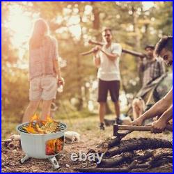 Wood Burning Camping Cooking Stove with Precision Stainless Steel Construction